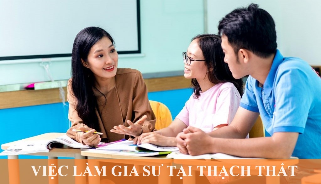 Trung tâm gia sư Thạch Thất tuyển sinh viên làm gia sứ